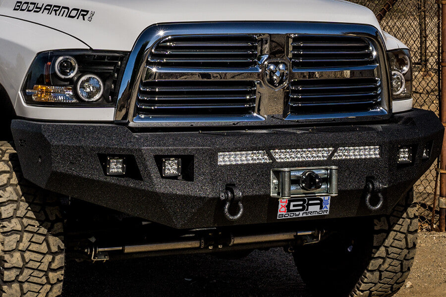 2010-2018 Dodge Ram 2500/3500 Eco Series Front Winch Bumper Body Armor 4X4