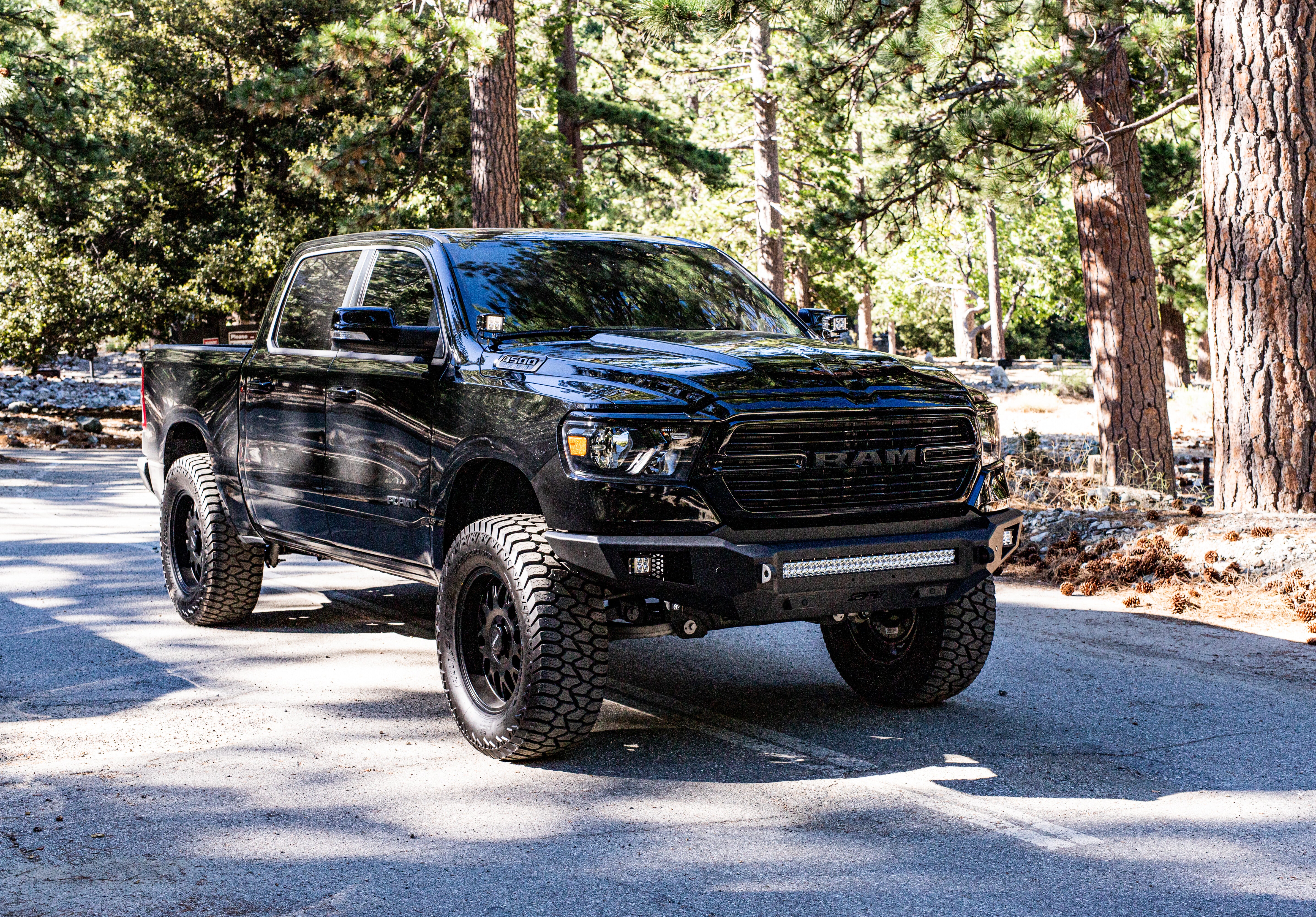 2019-2024 Dodge Ram 1500 Ambush Front Bumper (Non-Winch) Body Armor 4X4