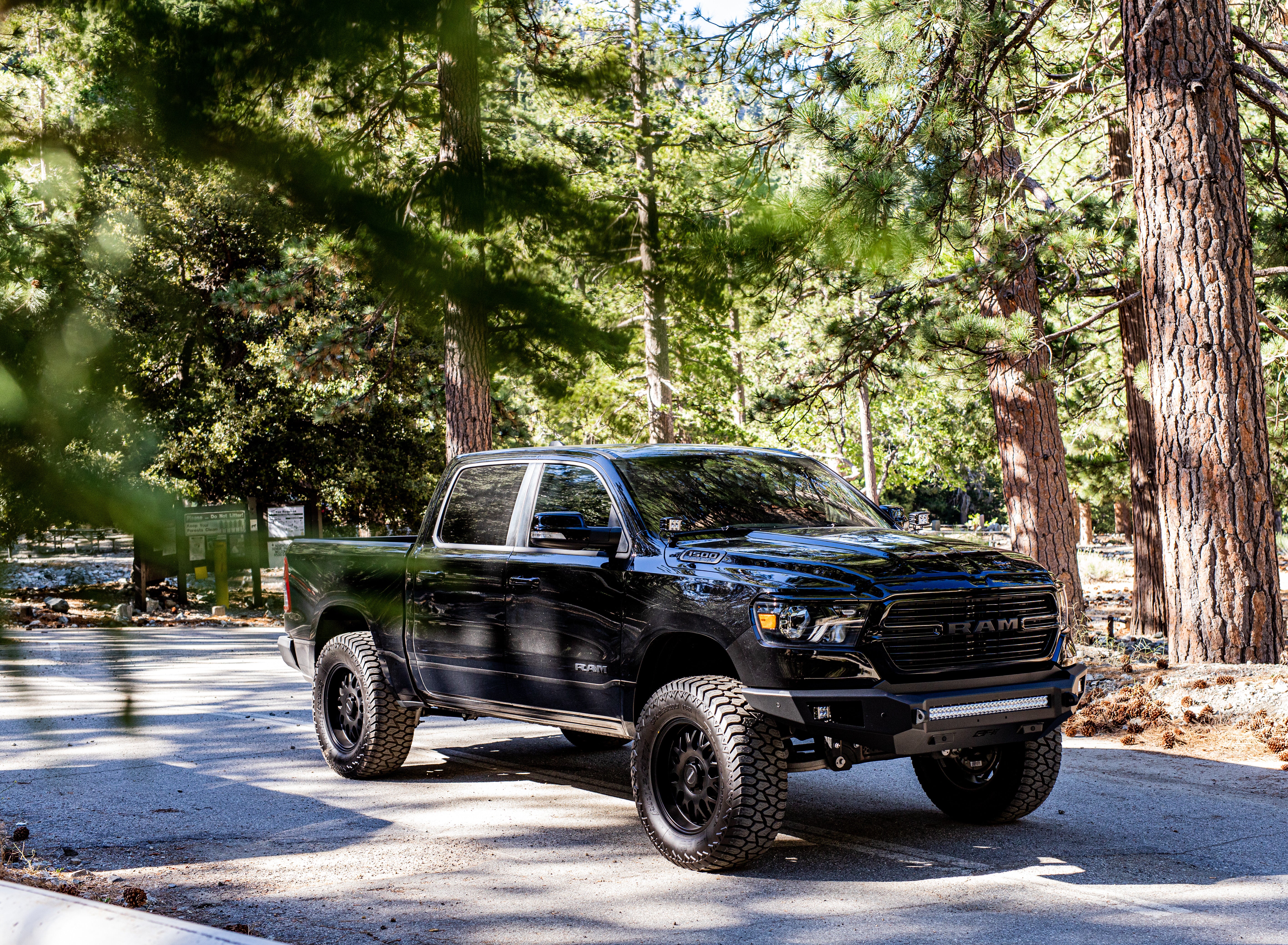 2019-2024 Dodge Ram 1500 Ambush Front Bumper (Non-Winch) Body Armor 4X4