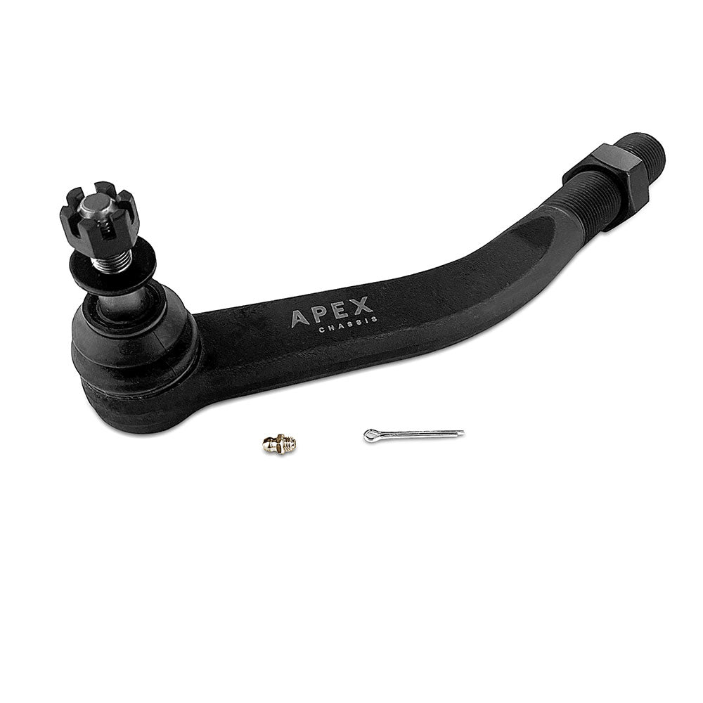 KIT123 - Jeep Wrangler JL & Gladiator JT - 2.5 Ton Drag Link Assembly - NoFlip - Black Aluminum