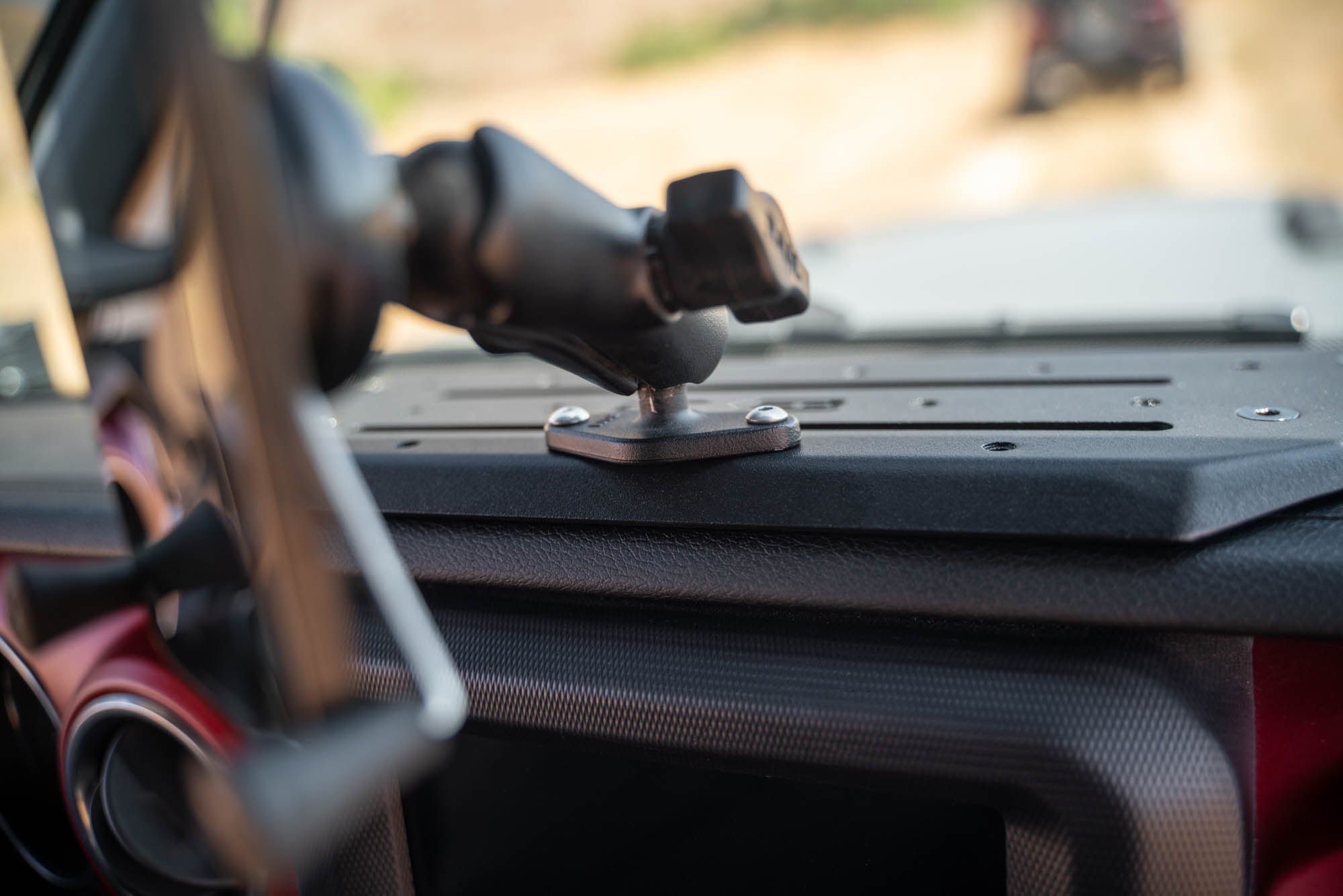 2018 2024 Jeep Wrangler JL, JLU Gladiator JT V8 Offroad Device Dash Mount V2 DV8 Offroad
