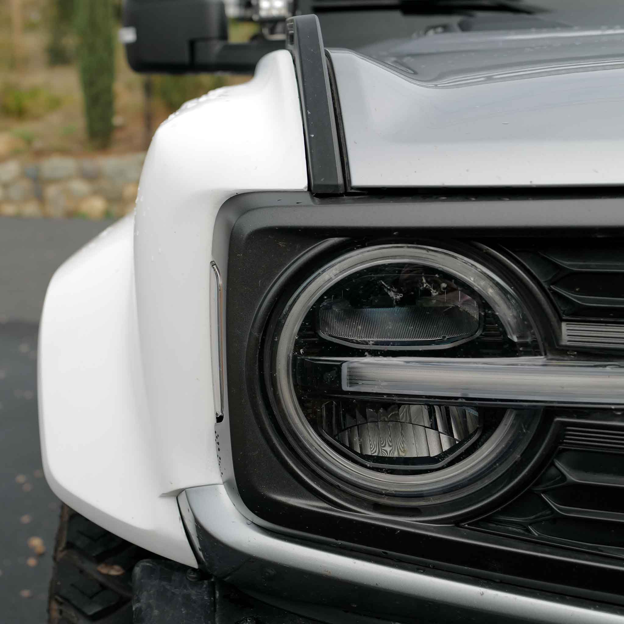 2022-2025 Ford Bronco Raptor fenders showcasing a sleek design and robust construction for enhanced offroad performance.