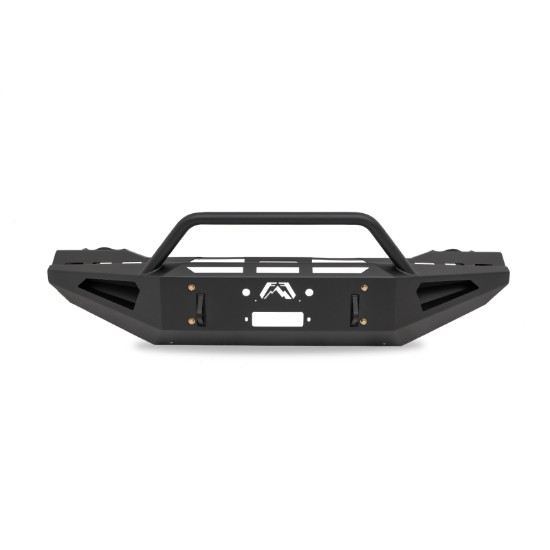 Fab Fours Red Steel Front Bumper w/ Pre Runner Guard Model DR03-RS1062-1