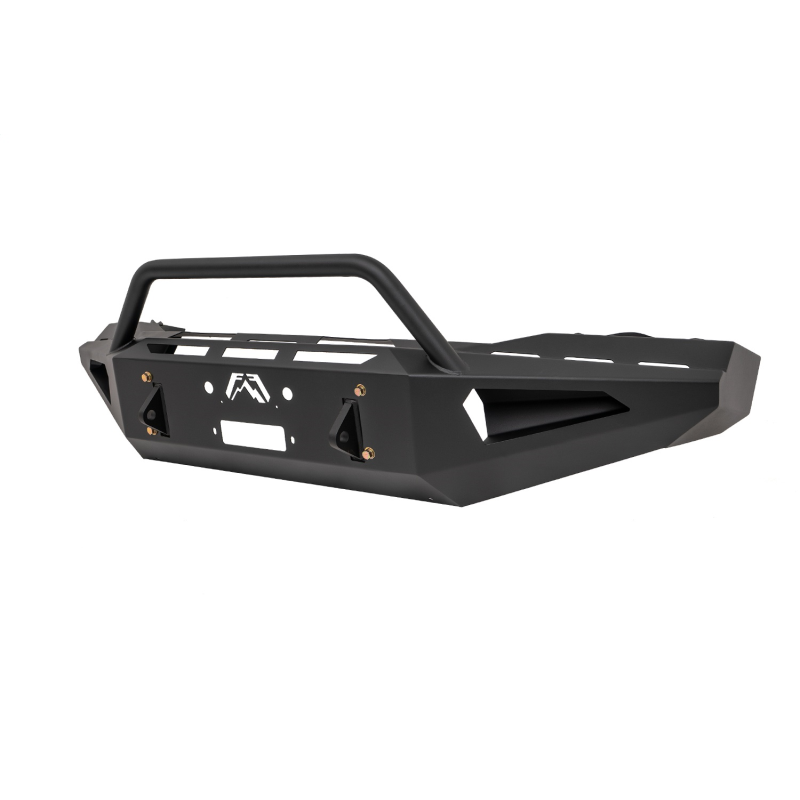 Fab Fours Red Steel Front Bumper w/ Pre Runner Guard Model DR03-RS1062-1
