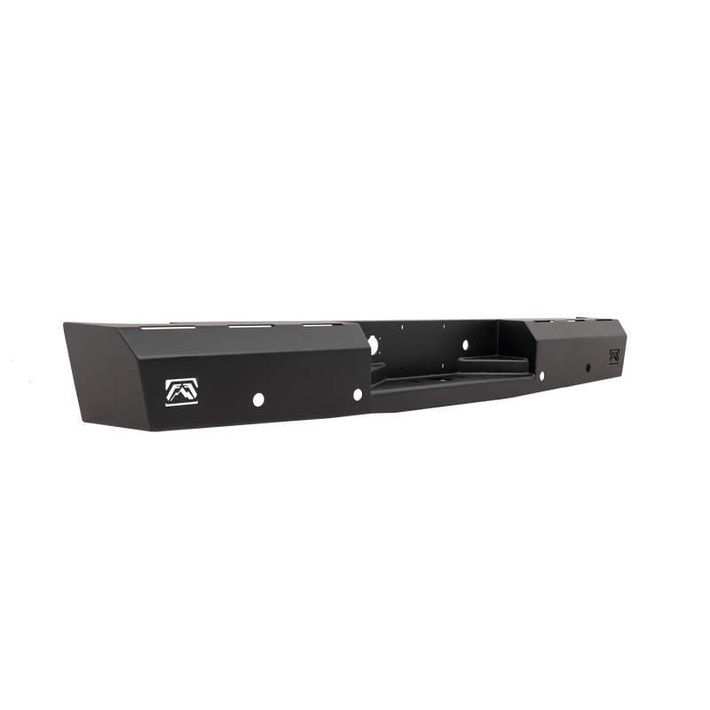 Fab Fours Red Steel Rear Bumper Model DR06-RT1050-1