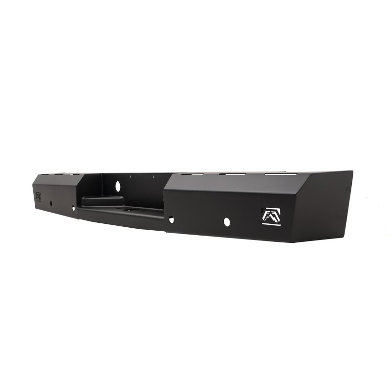 Fab Fours Red Steel Rear Bumper Model DR06-RT1050-1