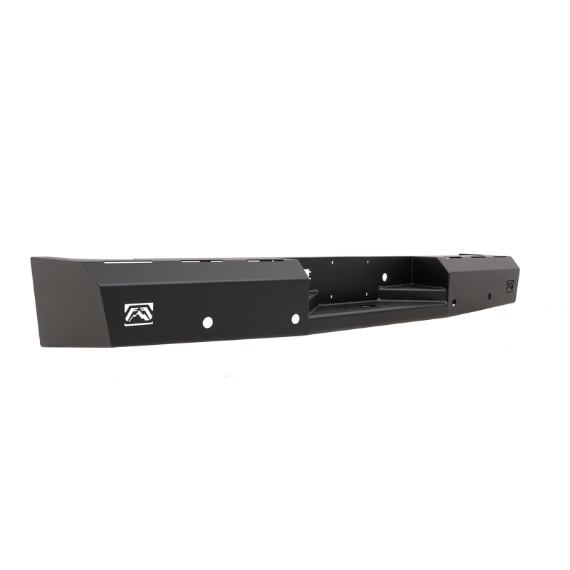 Fab Fours Red Steel Rear Bumper Model DR10-RT2950-1