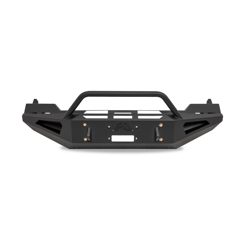 Fab Fours Red Steel Front Bumper w/ Pre Runner Guard Model DR13-RS2462-1