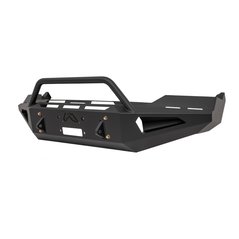 Fab Fours Red Steel Front Bumper w/ Pre Runner Guard Model DR13-RS2462-1