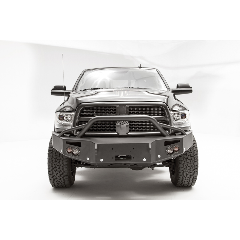 Fab Fours Premium Winch Front Bumper w/ Pre Runner Guard Model DR16-C4052-1