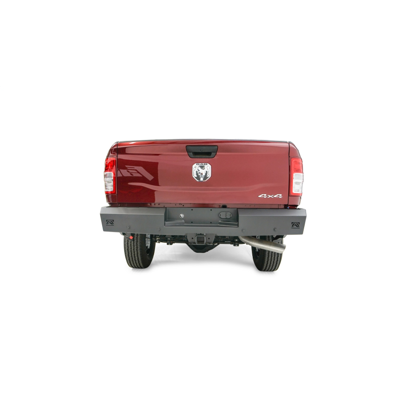 Fab Fours Red Steel Rear Bumper Model DR19-RT4450-1