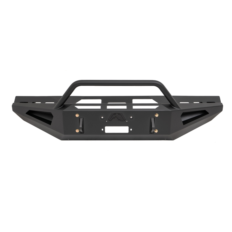 Fab Fours Red Steel Front Bumper w/ Pre Runner Guard Model DR94-RS1562-1