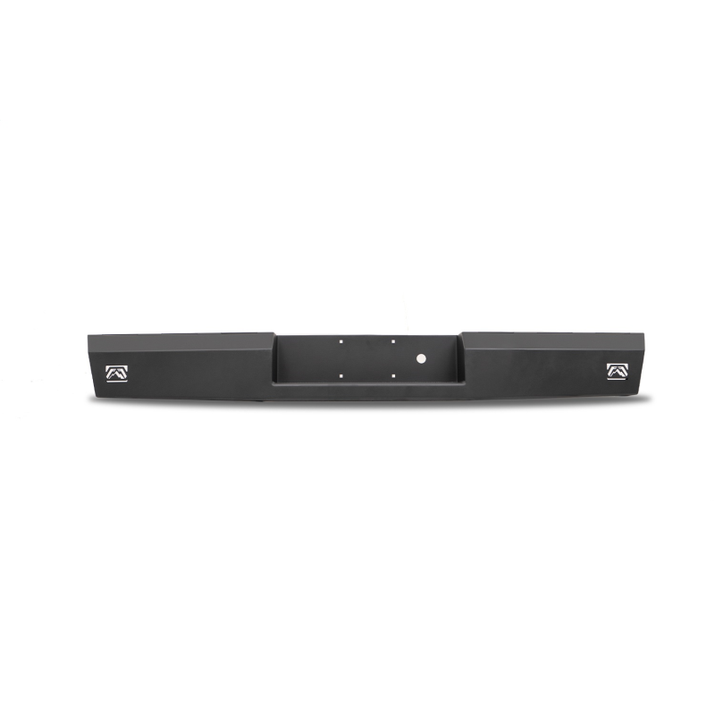 Fab Fours Red Steel Rear Bumper Model DR94-RT1650-1