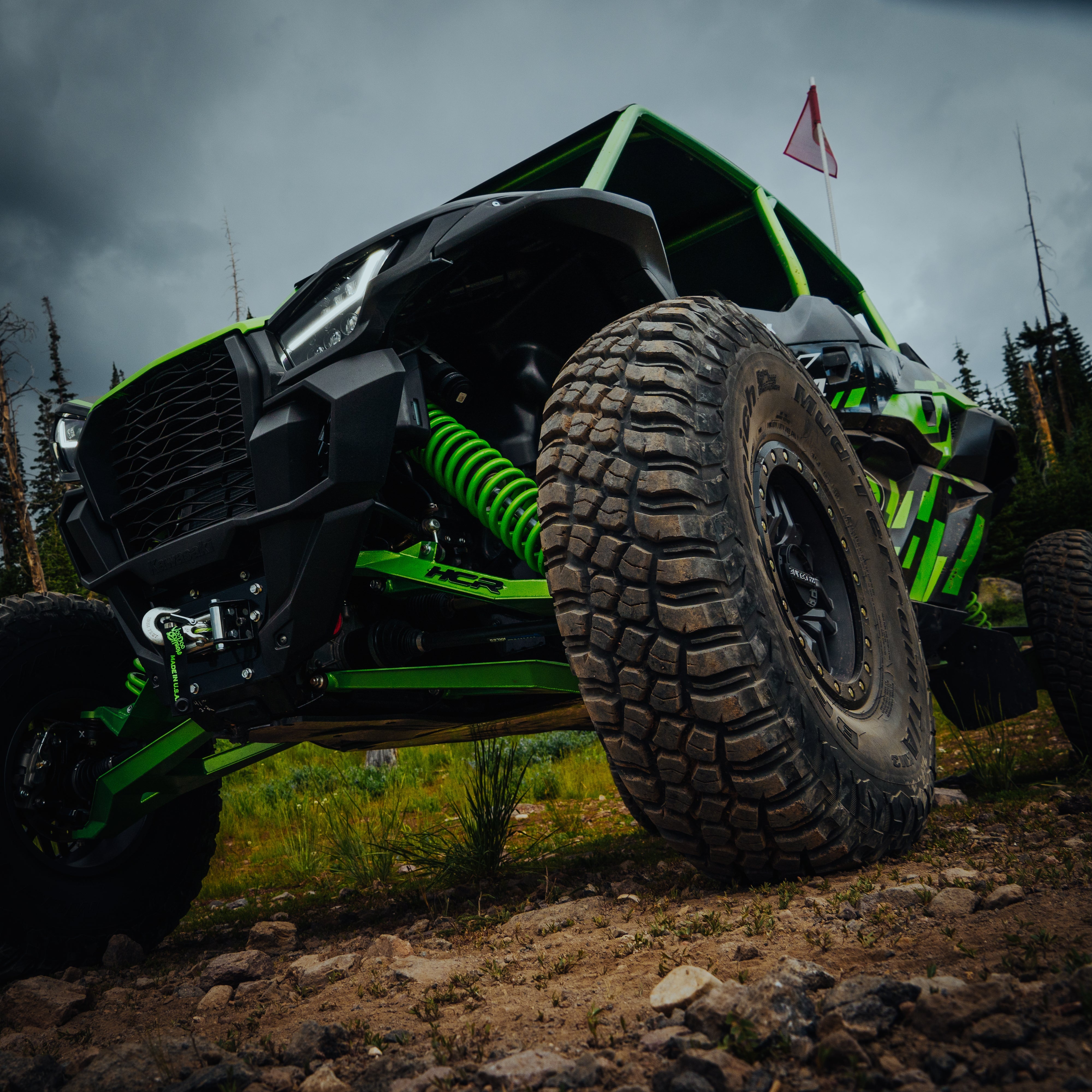 HCR Racing Long-Travel Suspension System for the Kawasaki Teryx KRX 1000 2/4 Seat