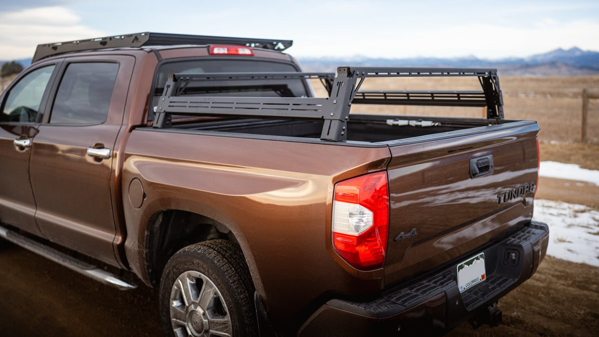 Toyota Tundra Mid Height PAK System Bed Rack - Sherpa Equipment Company