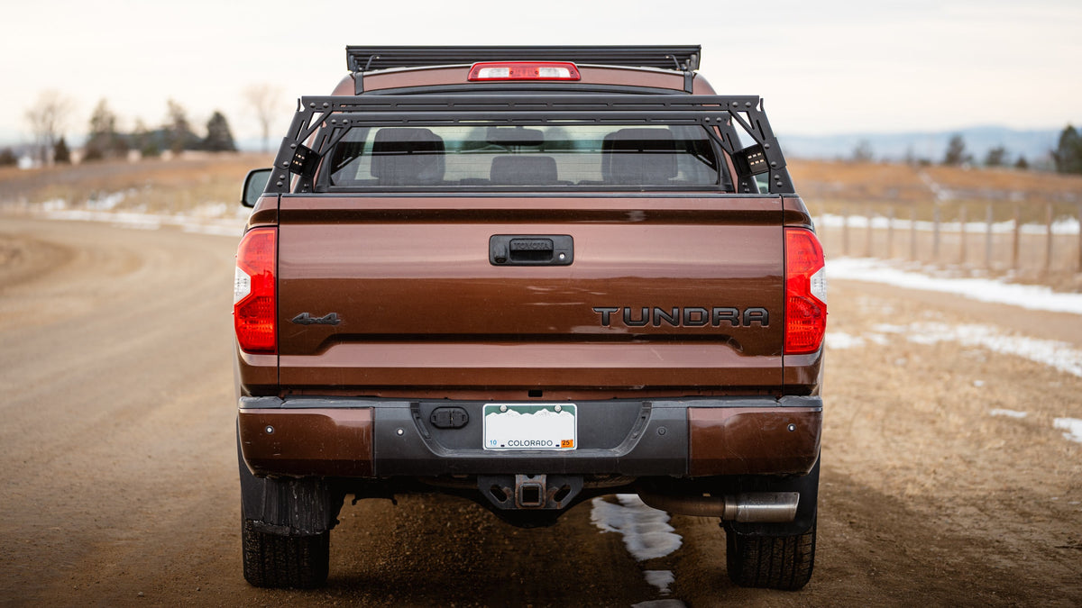 Toyota Tundra Mid Height PAK System Bed Rack - Sherpa Equipment Company