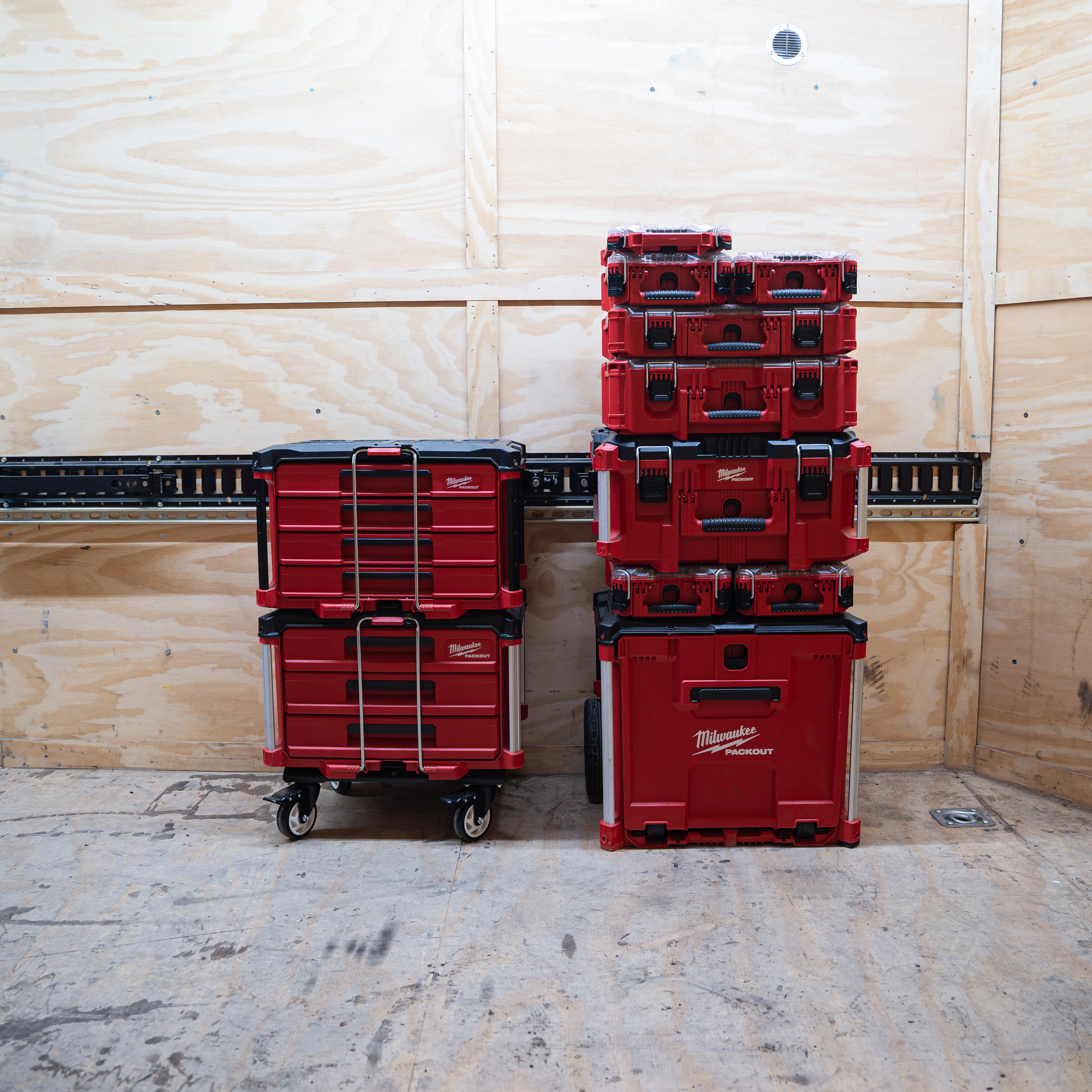Stack Lock - Mount Compatible with Milwaukee Packout Organizers