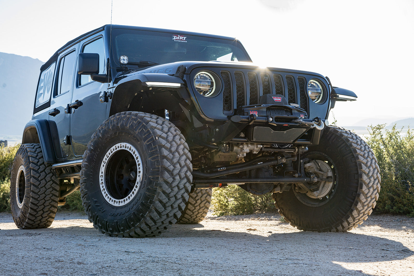 KSPEC Pre Runner Front Winch Tube Bumper JK JL JT