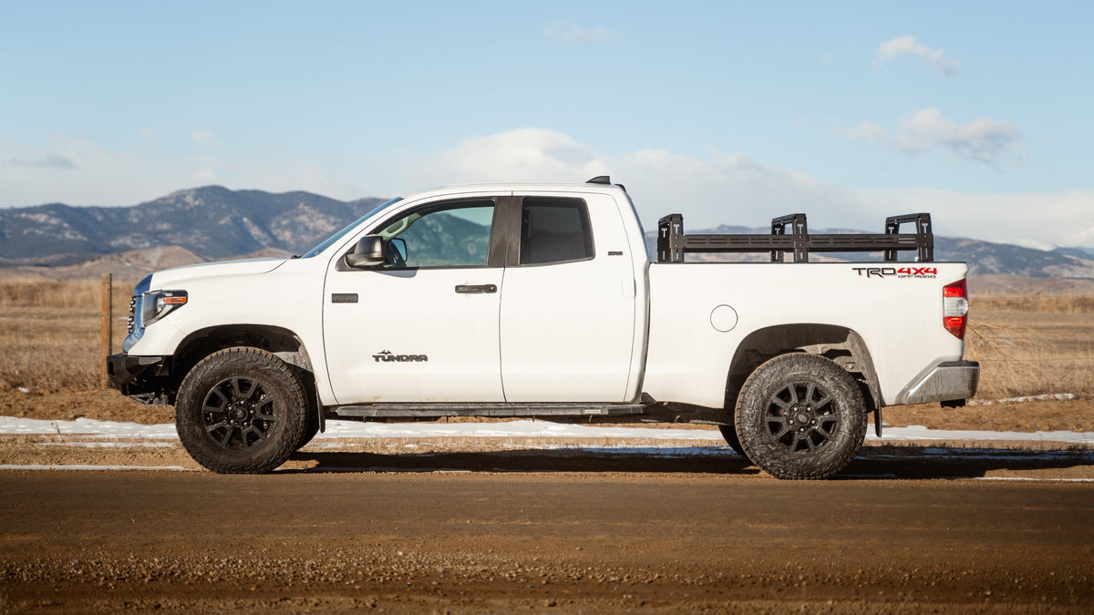 Toyota Tundra Mid Height PAK System Bed Rack - Sherpa Equipment Company