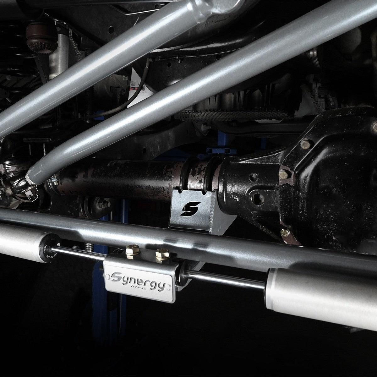 Synergy 2005+ Ford Super Duty F-250 / F350 Dual Steering Stabilizer Kit w/ Fox IFP's
