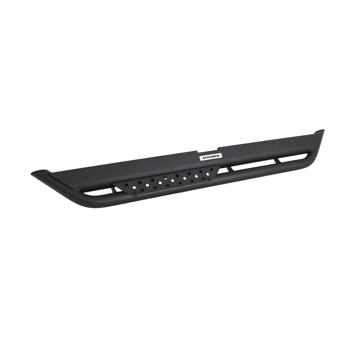 Dominator Xtreme DT Side Steps with Mounting Bracket Kit Textured Black For 2018-2025 Jeep Wrangler JL Go Rhino