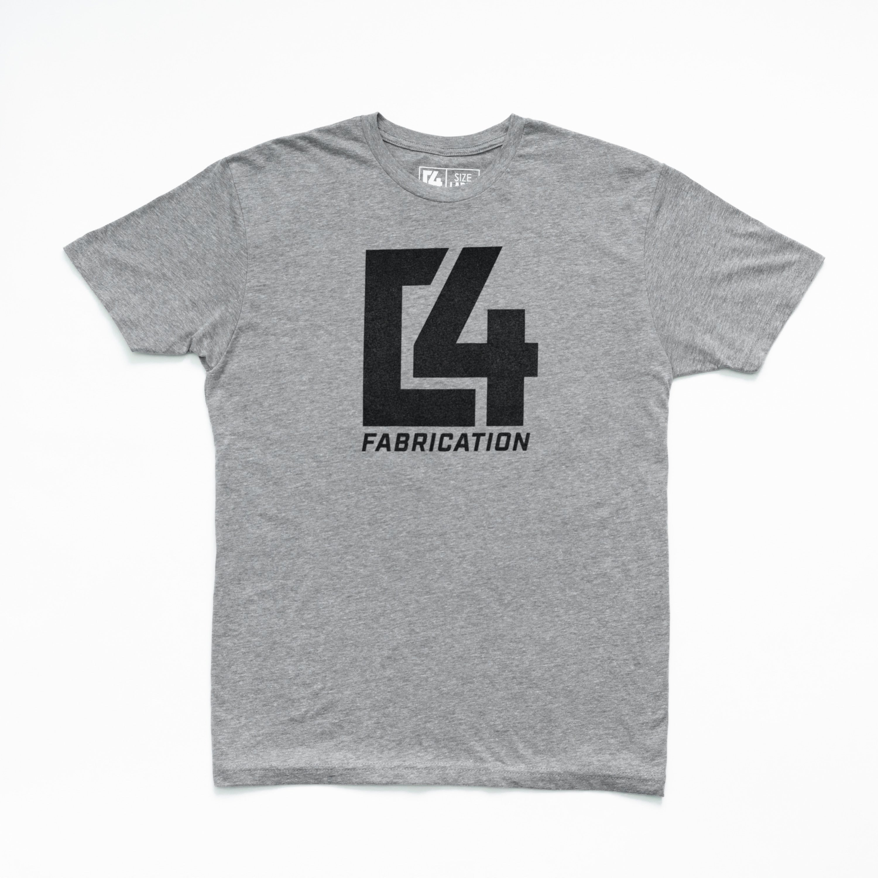 C4 Logo Heather Grey Tee
