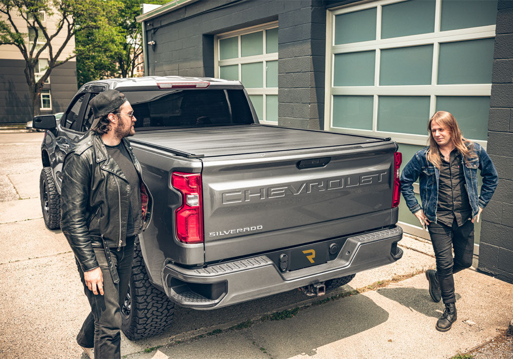 EQ Retractable Tonneau Cover 2007-2021 Toyota Tundra CrewMax 5' 6 inch Bed without Deck Rail System without Stake Pockets w/out Trail Special Edition Storage Boxes