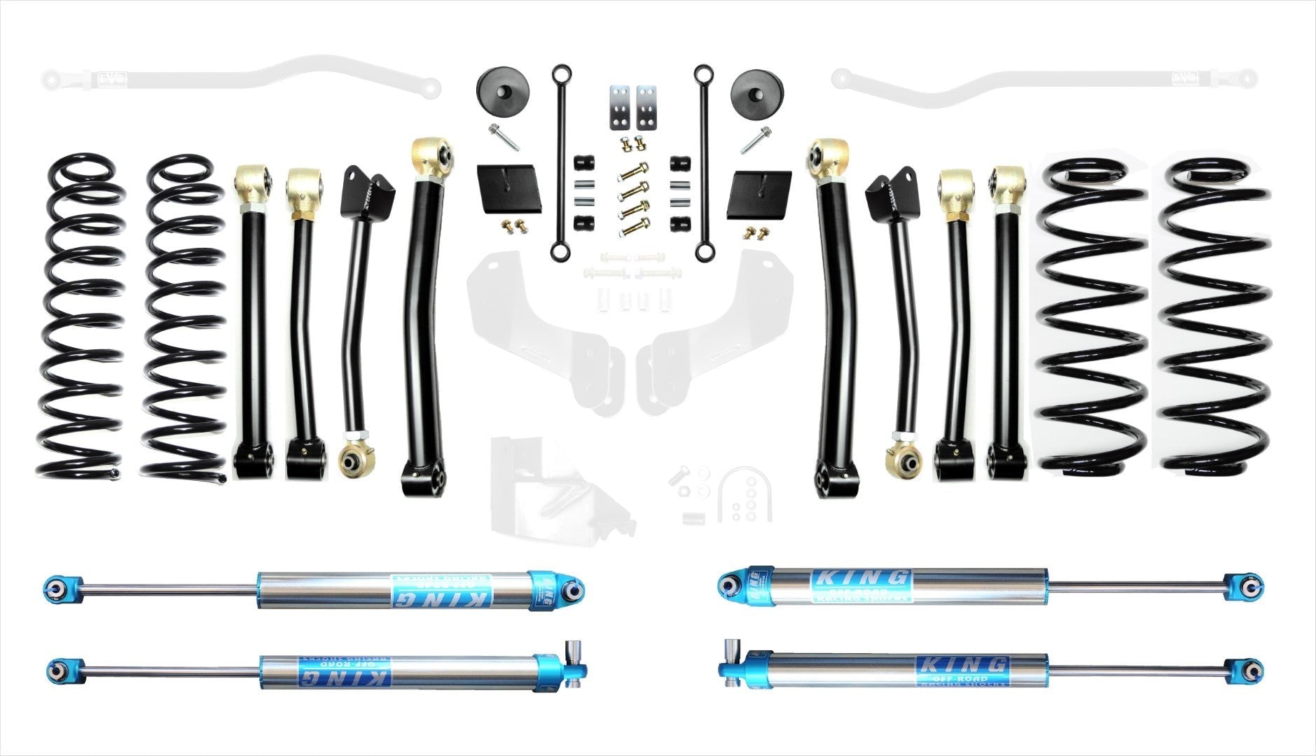 VARIANT  EVO-3013S4HDK2  STAGE 4  King 2.0" Shocks  No Track Bars