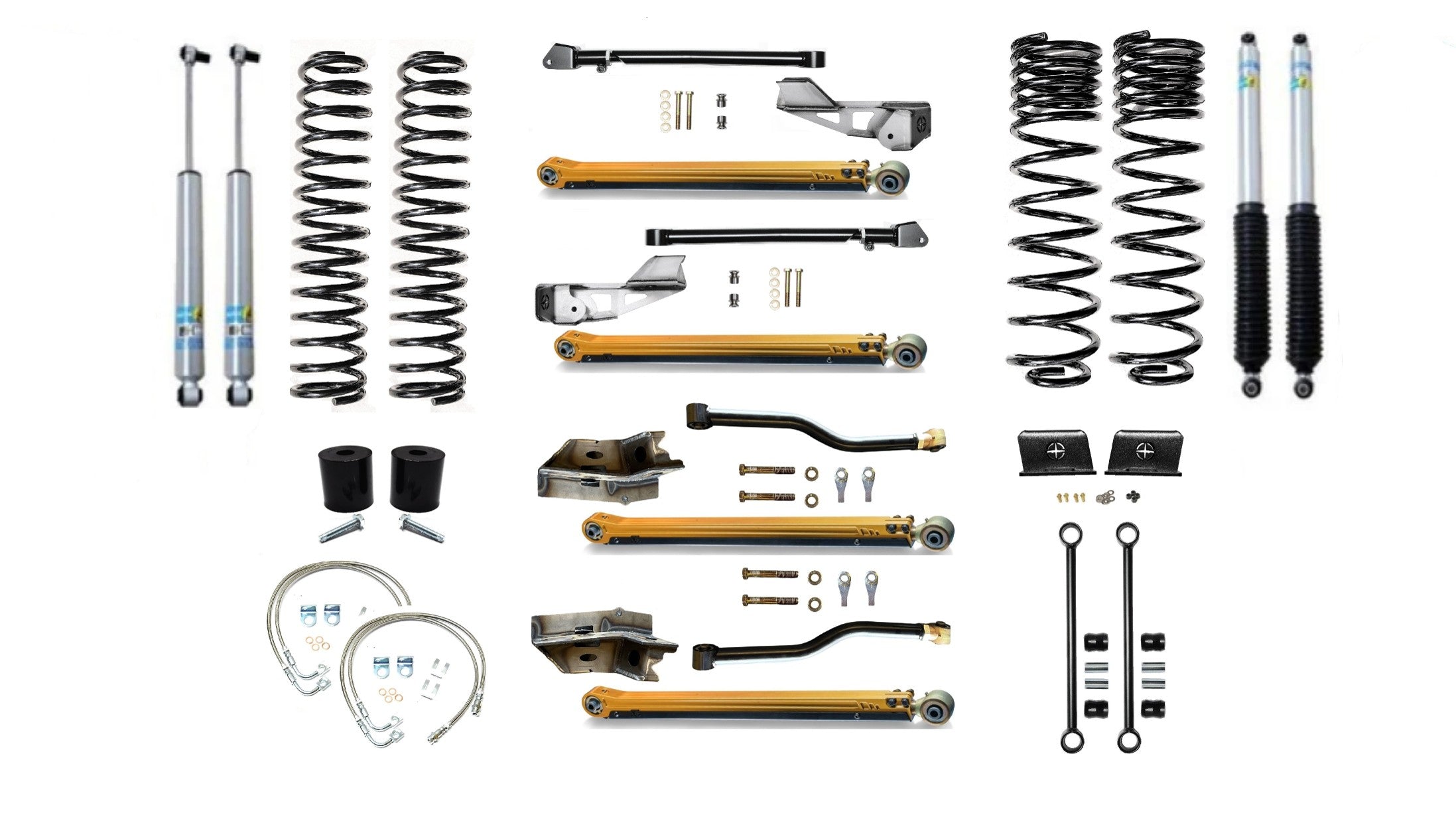 2.5" DIESEL Jeep Gladiator JT LONG ARM LIFT KIT SUSPENSION SYSTEMS