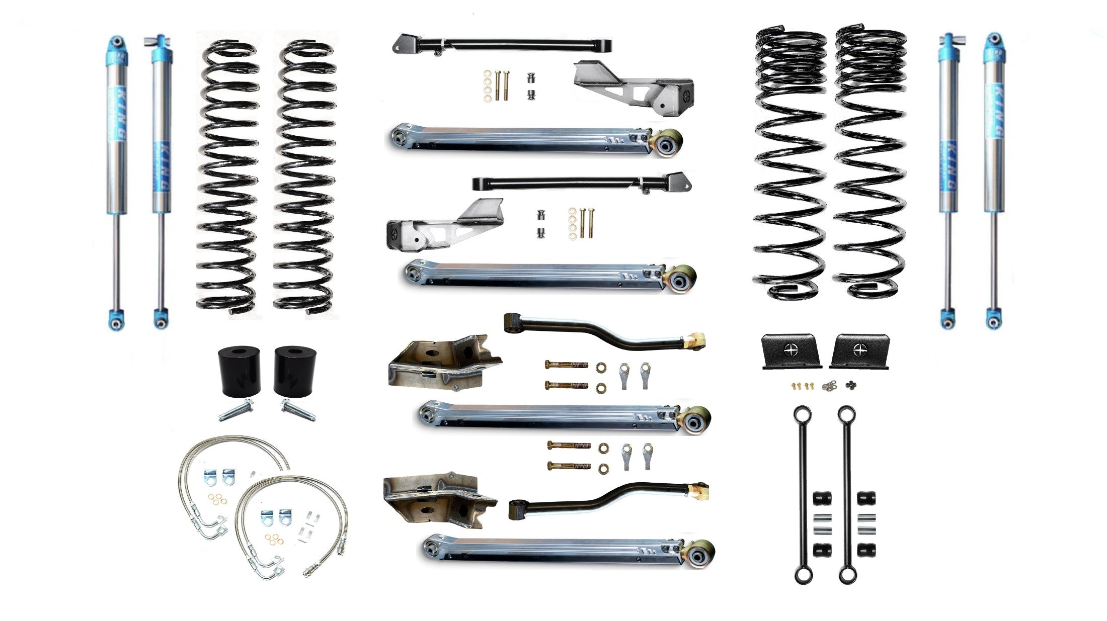 2.5" DIESEL Jeep Gladiator JT LONG ARM LIFT KIT SUSPENSION SYSTEMS