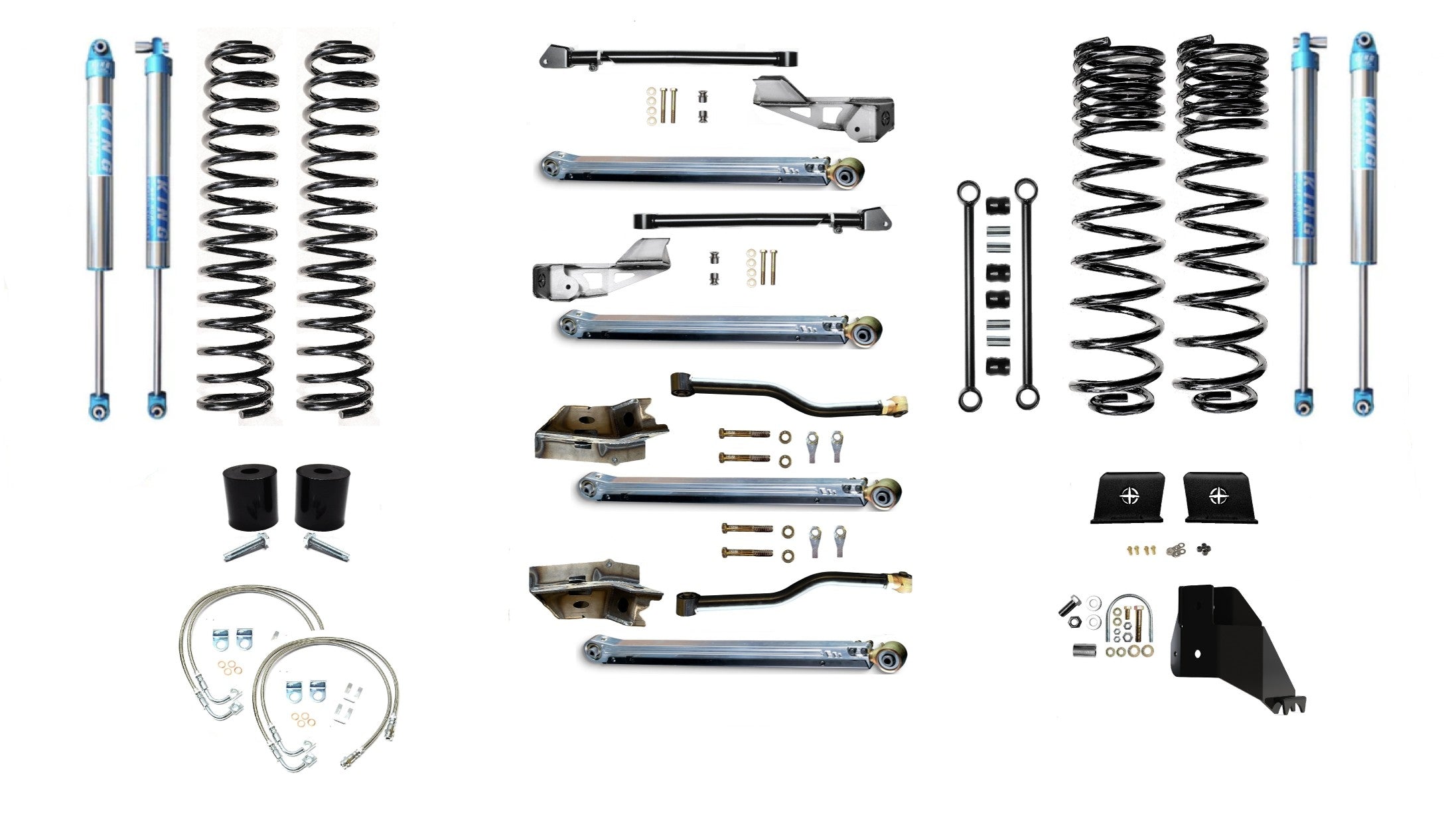 4.5" DIESEL JT GLADIATOR LONG ARM LIFT KIT SUSPENSION SYSTEMS