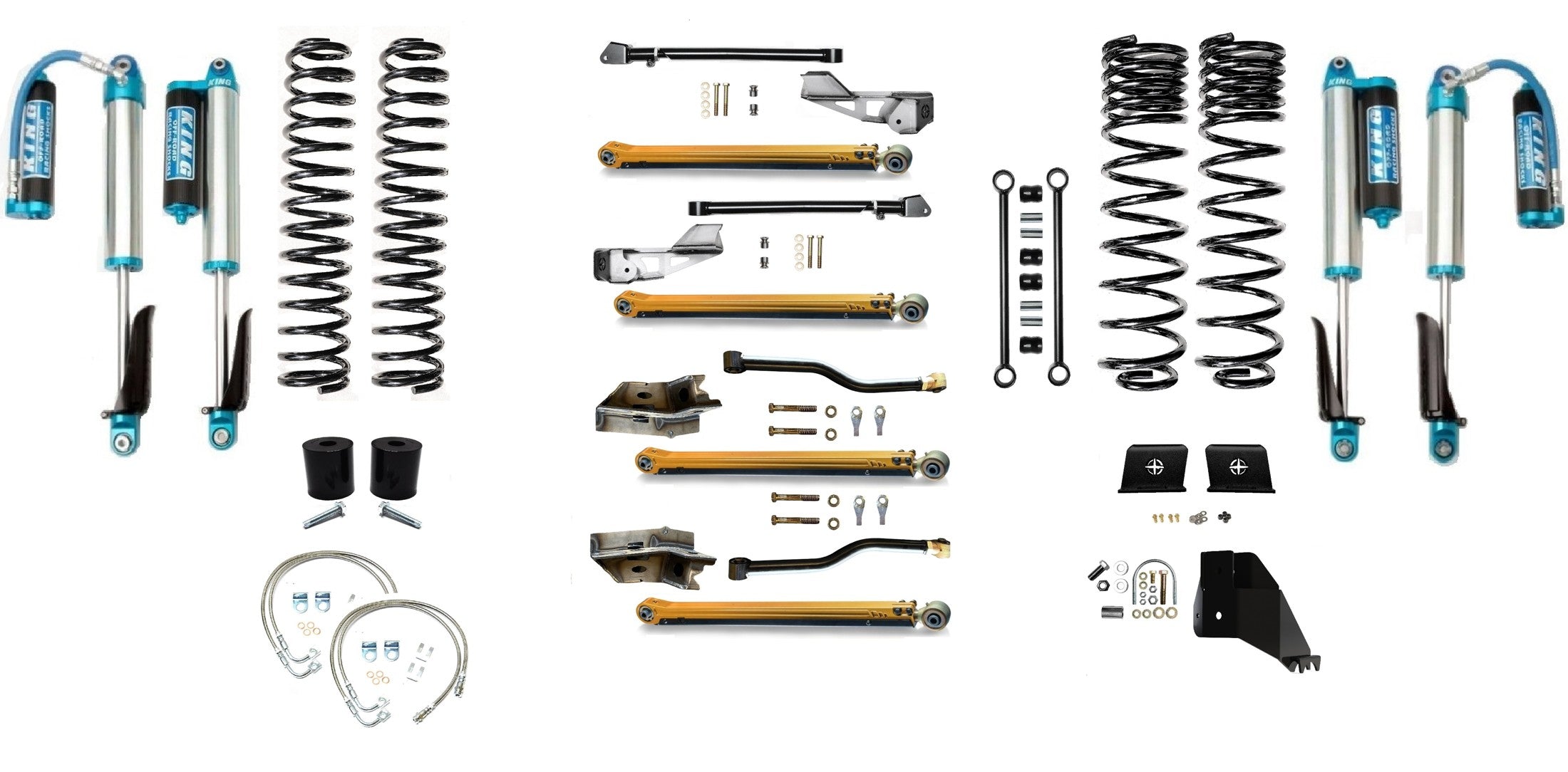4.5" DIESEL JT GLADIATOR LONG ARM LIFT KIT SUSPENSION SYSTEMS