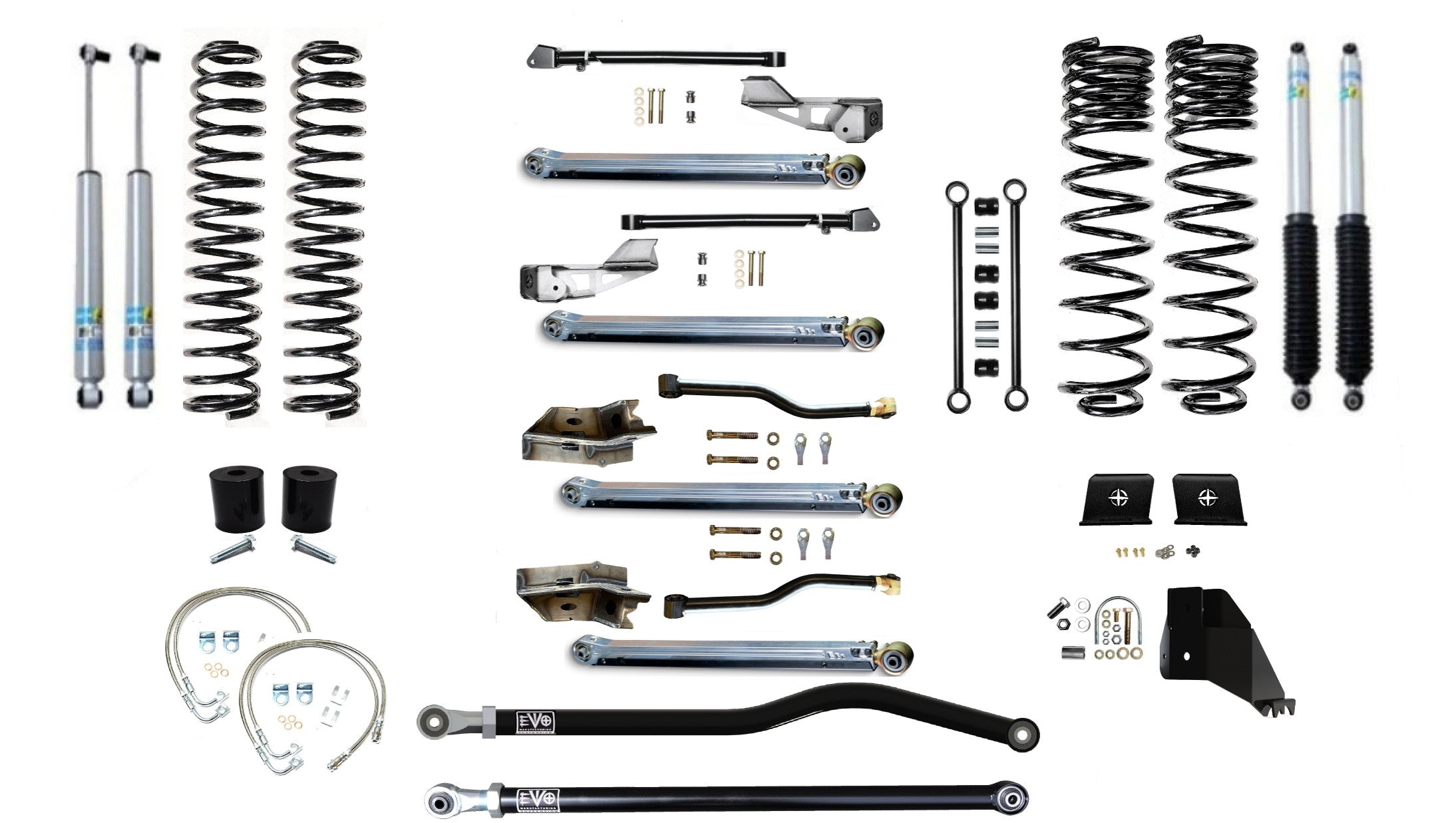 4.5" DIESEL JT GLADIATOR LONG ARM LIFT KIT SUSPENSION SYSTEMS