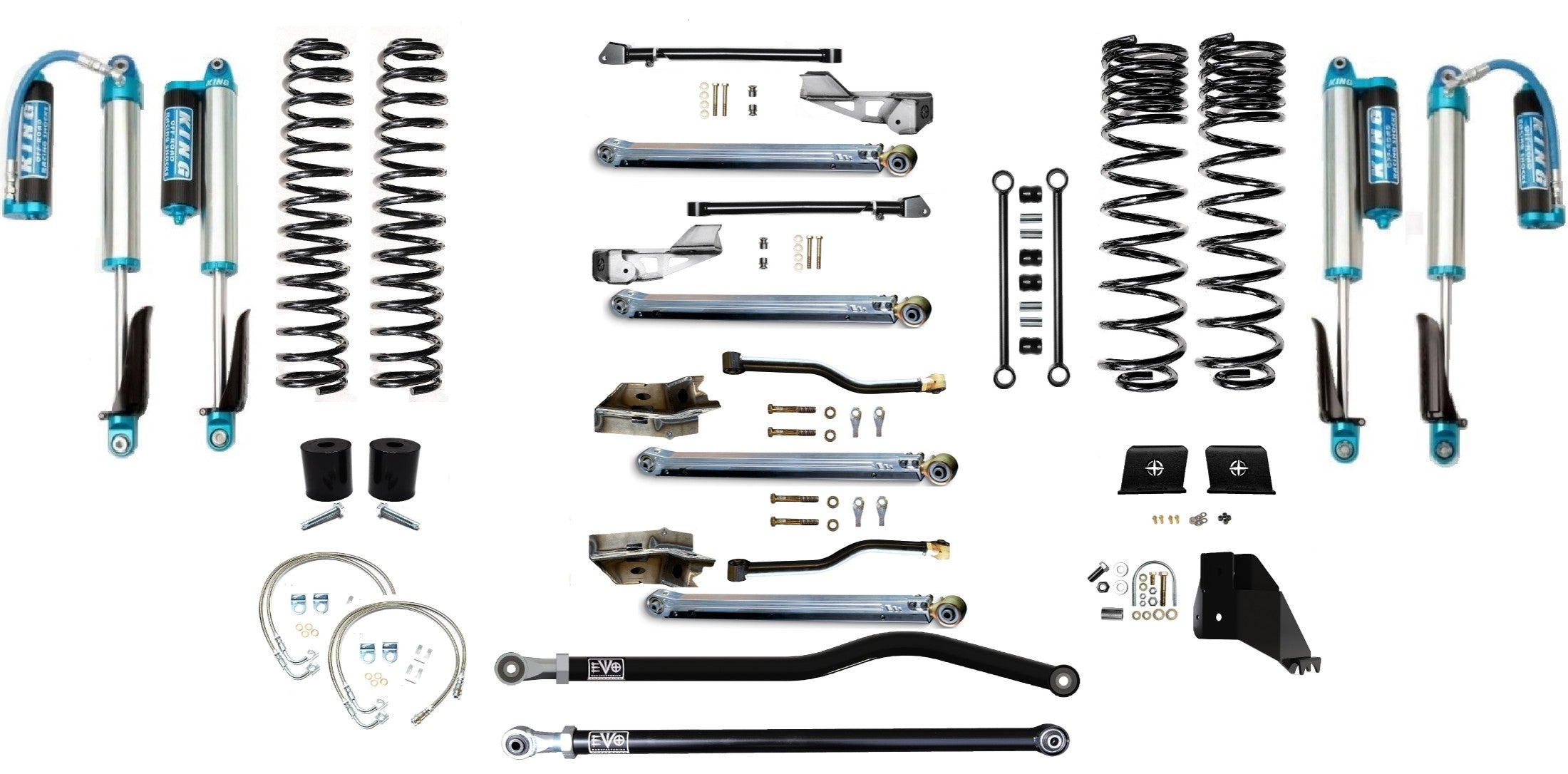 4.5" DIESEL JT GLADIATOR LONG ARM LIFT KIT SUSPENSION SYSTEMS