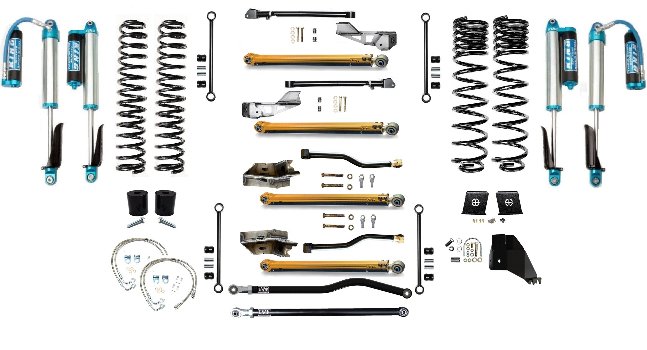 6.5" DIESEL JT GLADIATOR LONG ARM LIFT KIT SUSPENSION SYSTEMS
