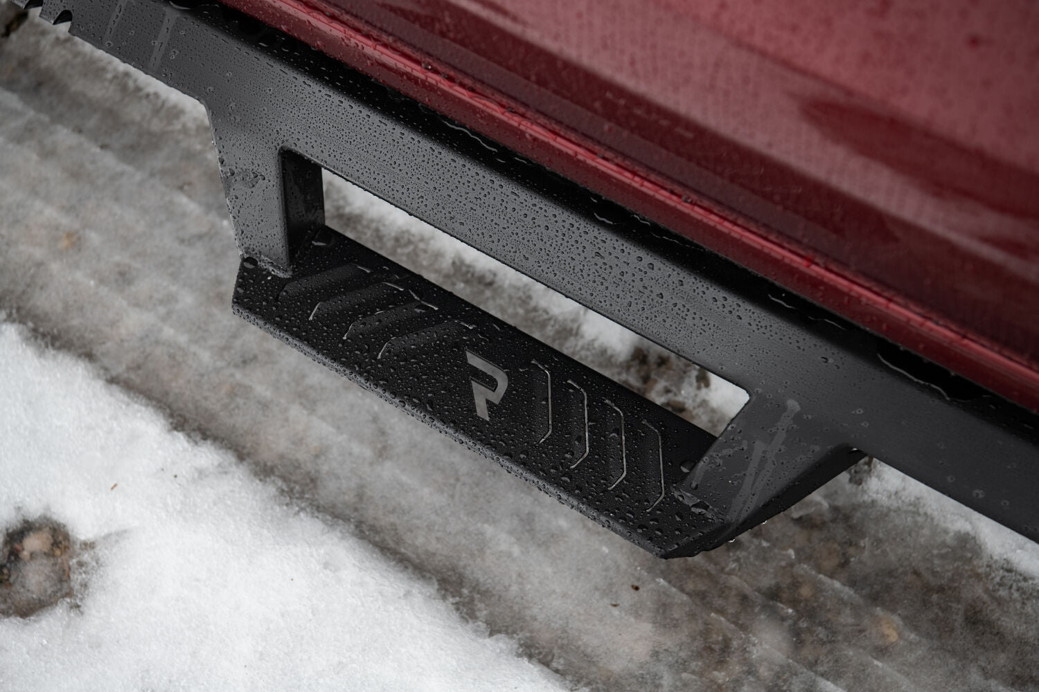 EpYx Step System Cab Length (2 Steps per Side) 2017-2019 Chevy Silverado/GMC Sierra 2500 HD/3500 HD Crew Cab Diesel Engine Textured Black NFab