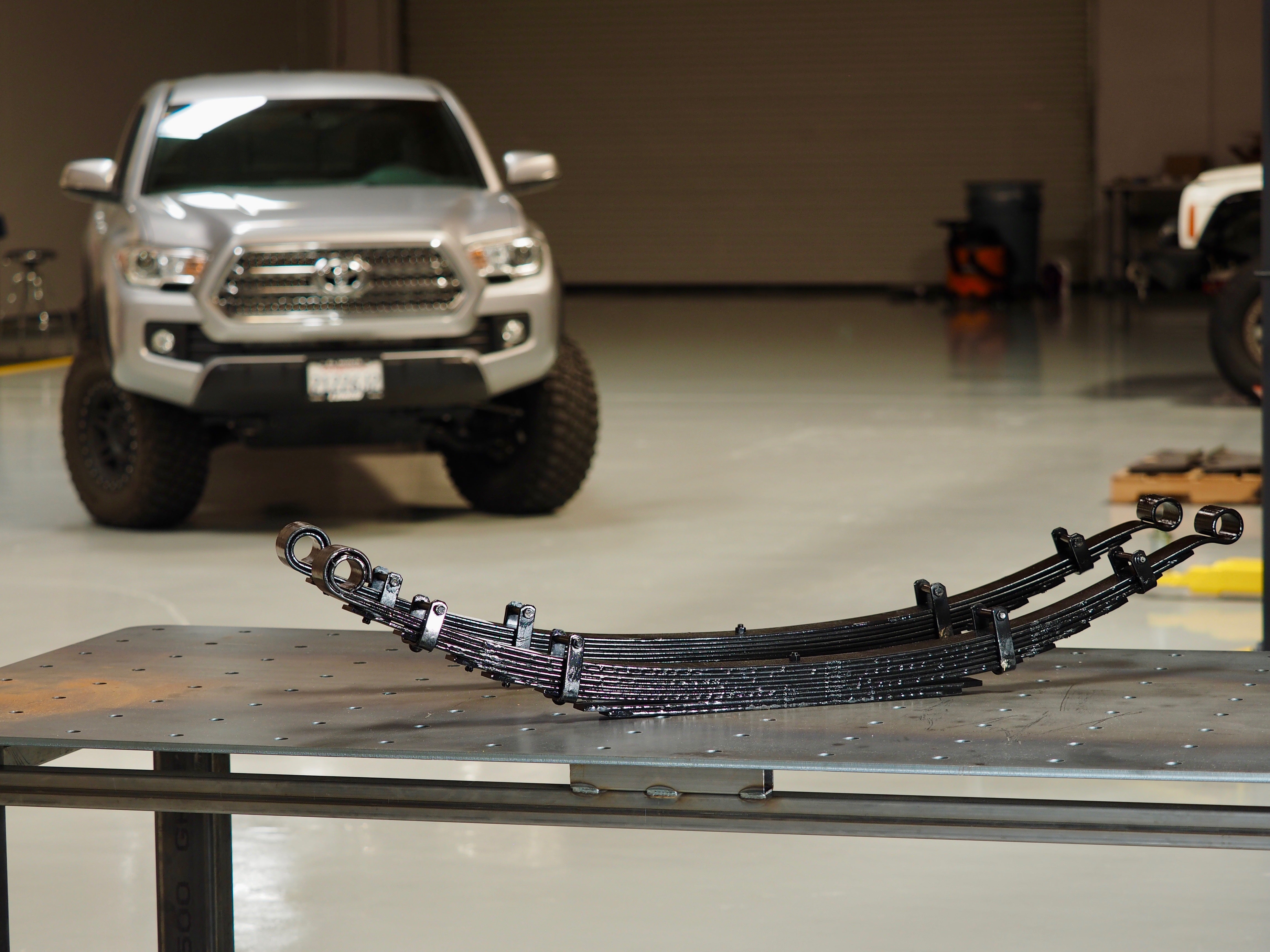 Elevate Rear Leaf Springs, 2” Lift, 2005-23 Toyota Tacoma 2/4WD