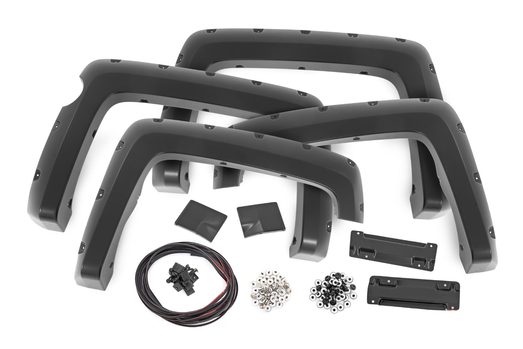 Pocket Fender Flares 5 Foot 9 Inch Bed Chevy Silverado 1500 (14-18 & Classic) Rough Country