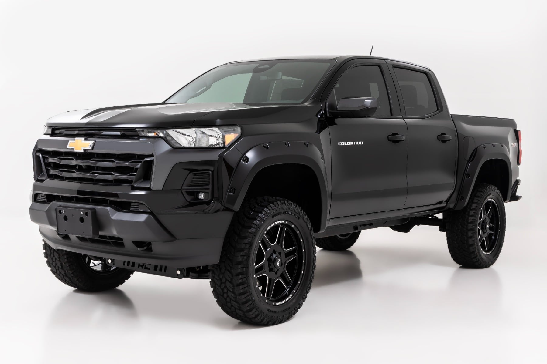 Pocket Fender Flares GXD Sterling Grey Metallic Chevy Colorado (23-26) Rough Country