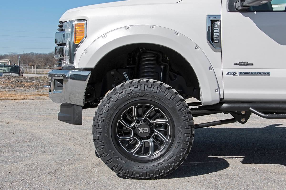 Pocket Fender Flares Ford F-250/F-350 Super Duty (2017-2022) Rough Country