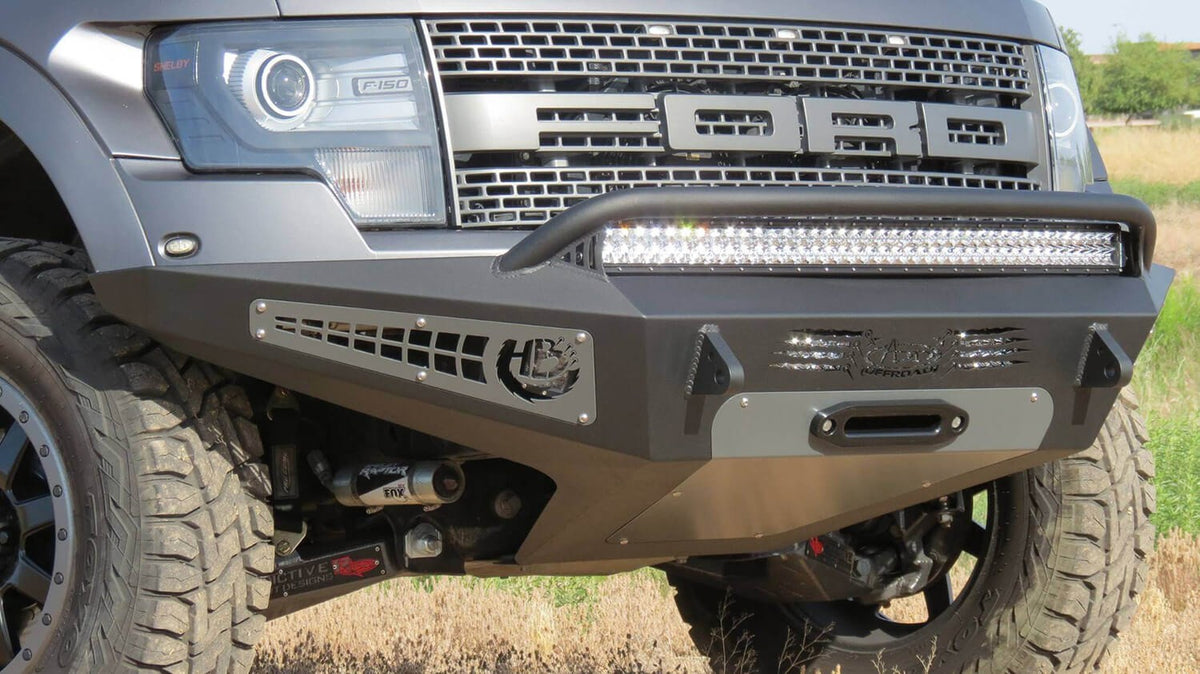 2010-2014 Ford F-150 Raptor HoneyBadger Front Bumper Addictive Desert Designs