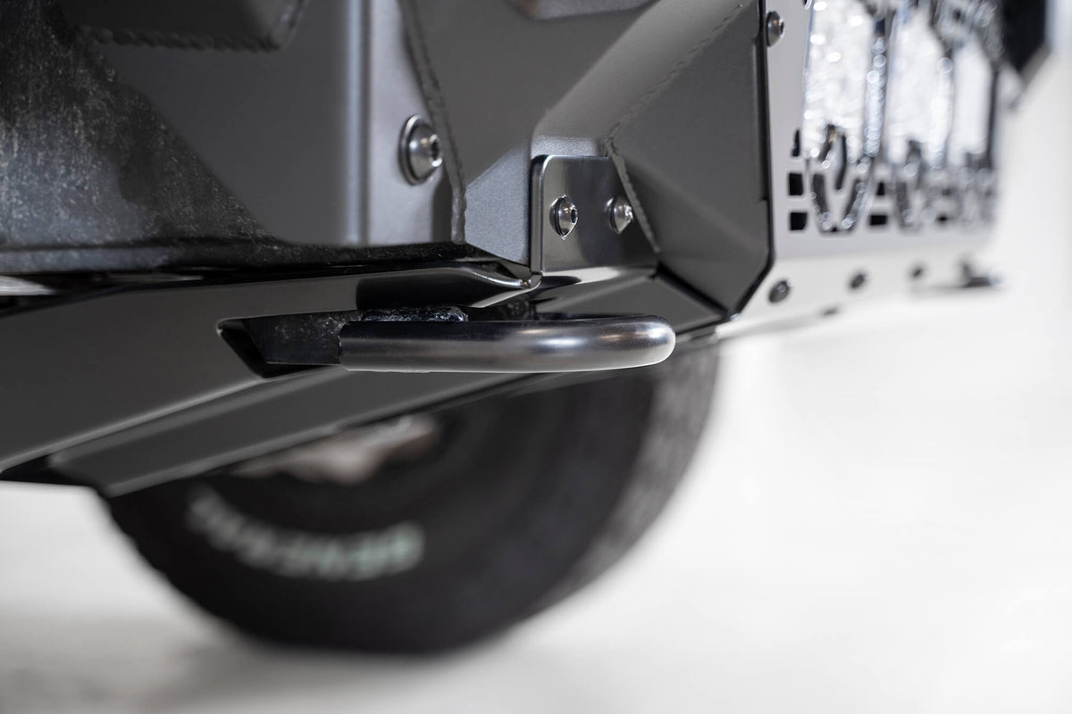 2017-2020 Ford Raptor Bomber Front Bumper Mounts for 3 Baja Designs LP6 Round Lights Addictive Desert Designs