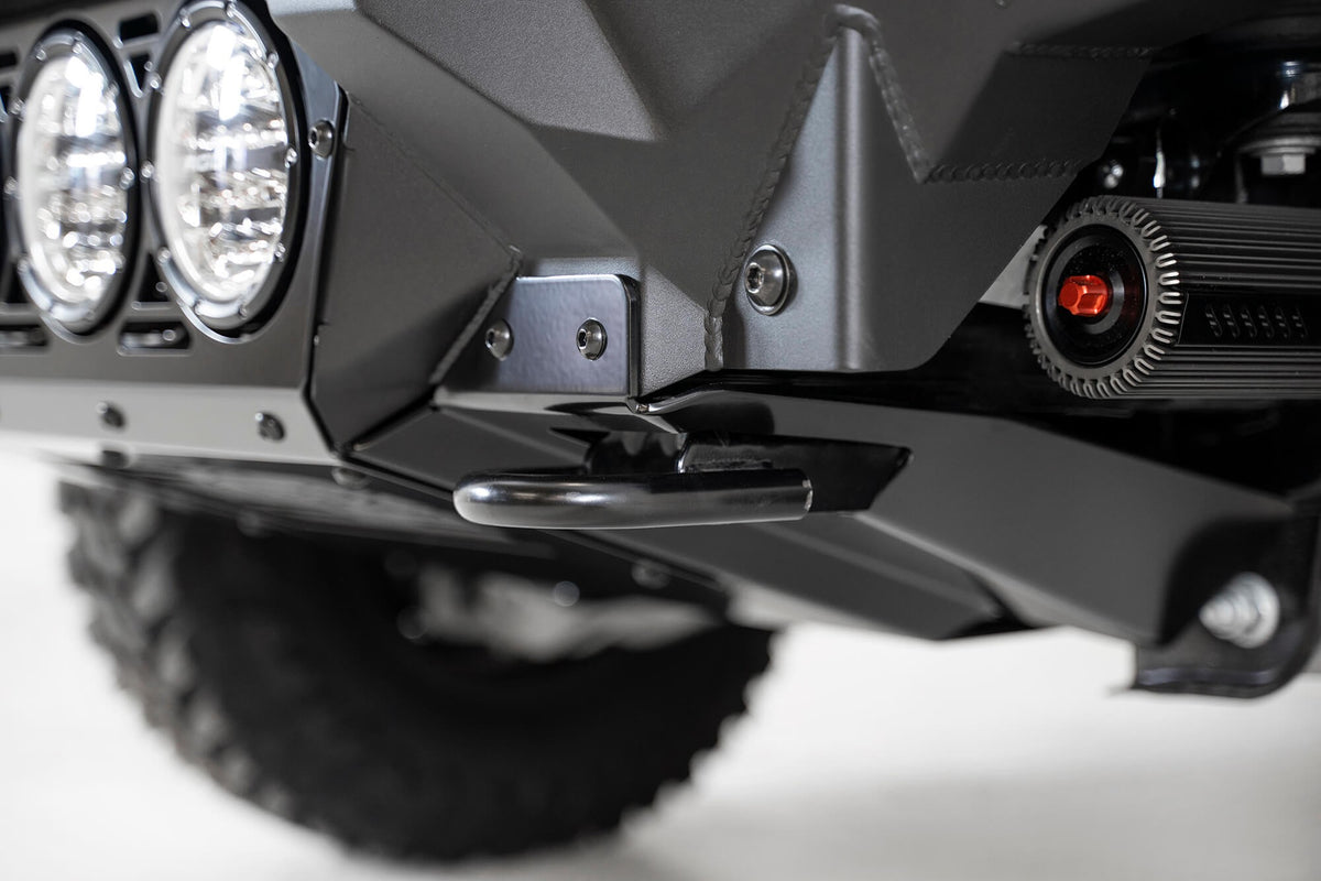 2017-2020 Ford Raptor Bomber Front Bumper Mounts for 4 Rigid 360 6 Inch Round Lights Addictive Desert Designs