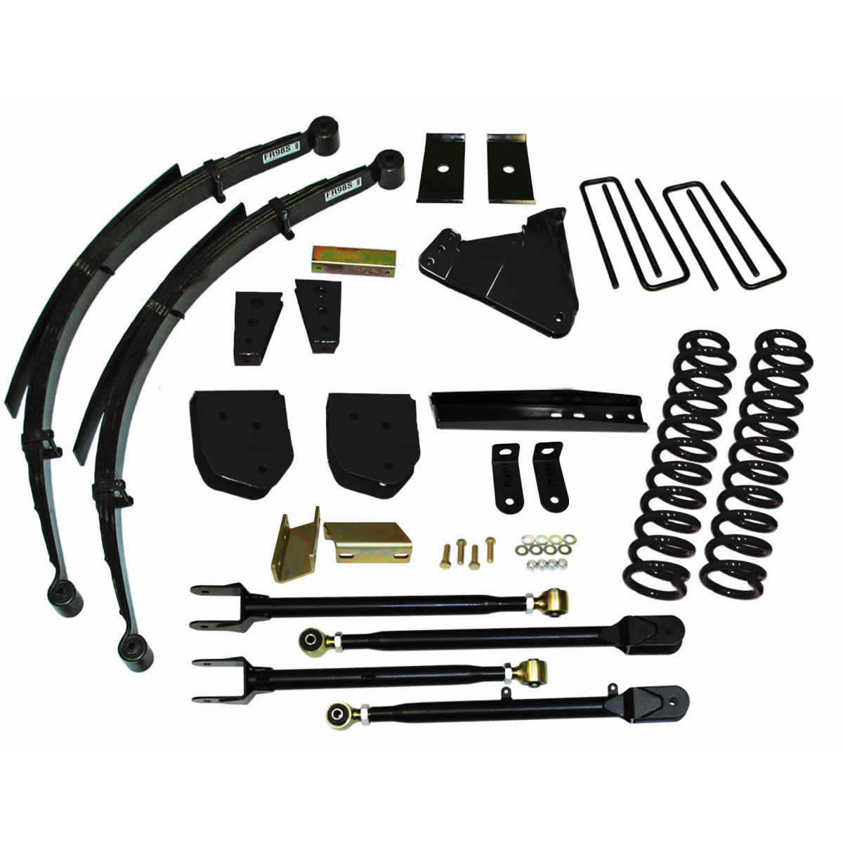 Class II Lift Kit 4 Inch Lift System 11-16 Ford F-250 Super Duty 11 Ford F-350 Super Duty Skyjacker