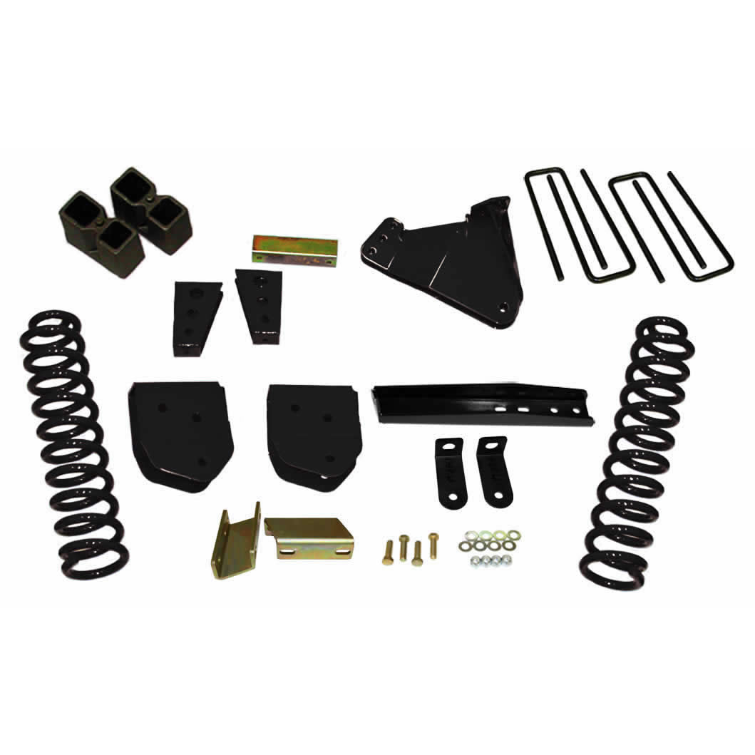 Lift Kit 4 Inch Lift Includes Variable Rate Coil Springs 11-16 Ford F-250 Super Duty 11 Ford F-350 Super Duty Skyjacker