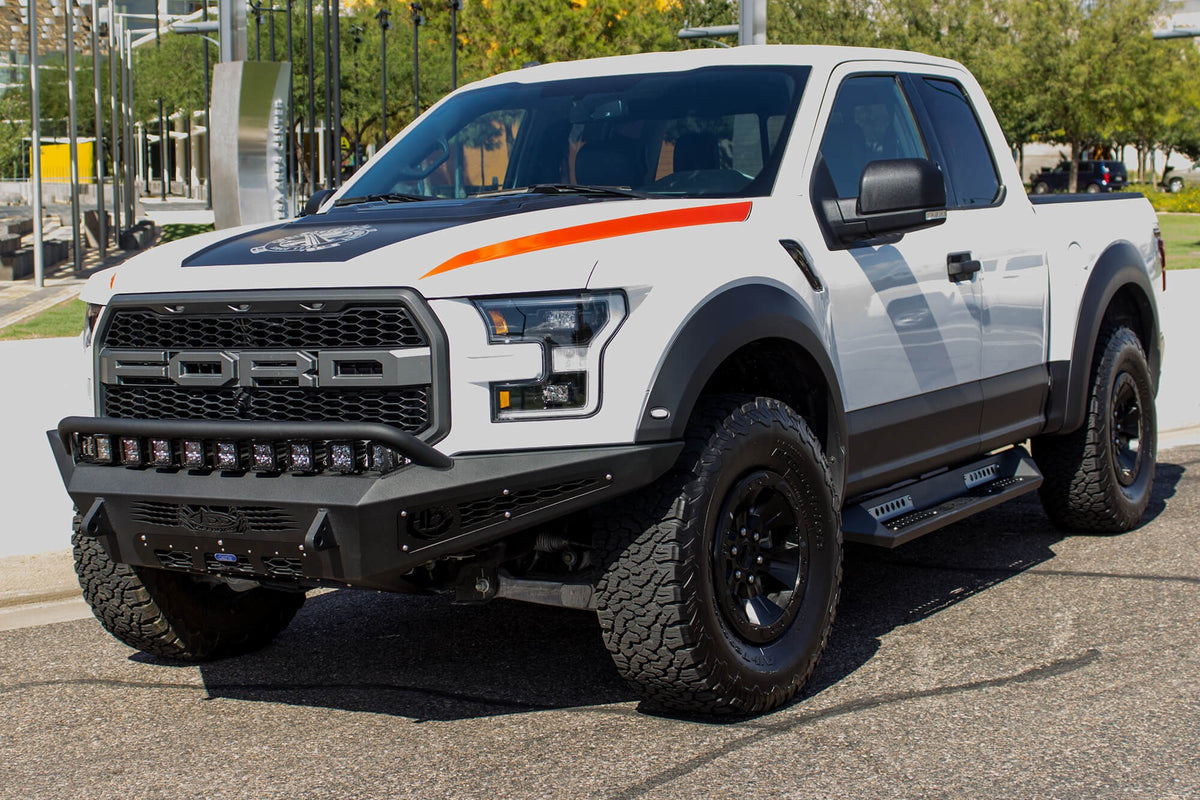 2017-2020 Ford F-150 Raptor HoneyBadger Front Bumper Addictive Desert Designs