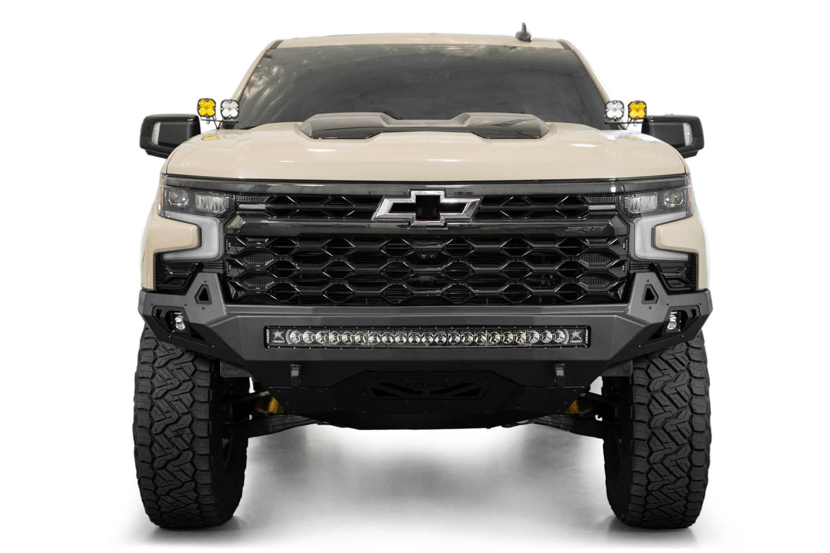 2022+ Chevrolet Silverado 1500 ZR2 Stealth Fighter Front Bumper Addictive Desert Designs