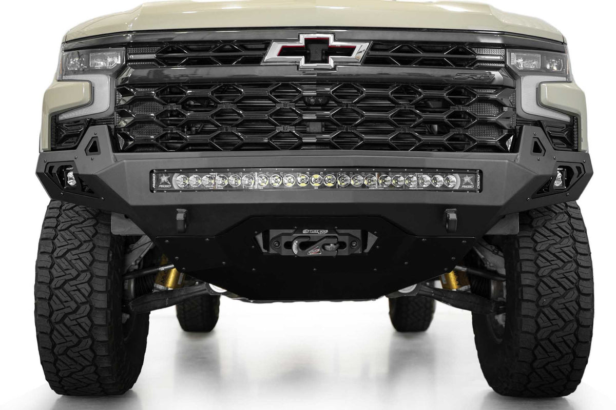 2022+ Chevrolet Silverado 1500 ZR2 Stealth Fighter Front Bumper Addictive Desert Designs