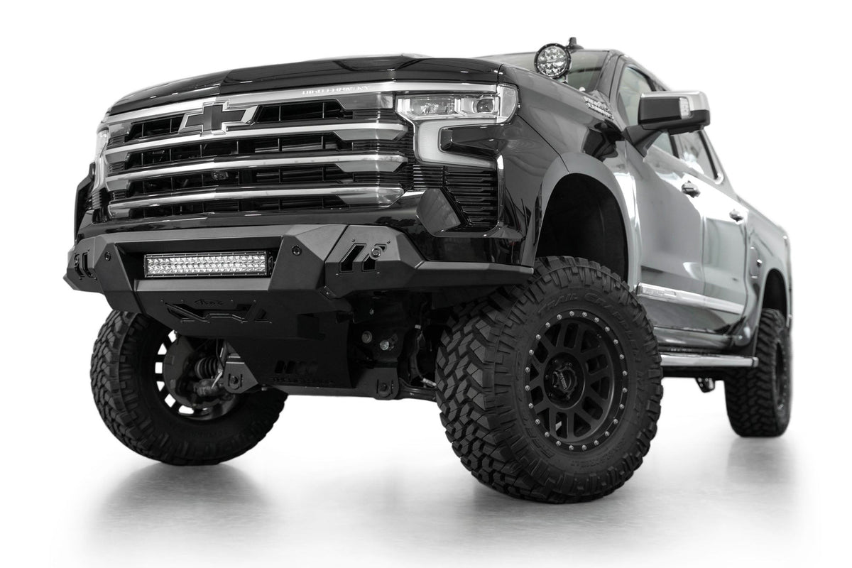 2022+ Chevrolet Silverado 1500 Black Label Front Bumper Addictive Desert Designs