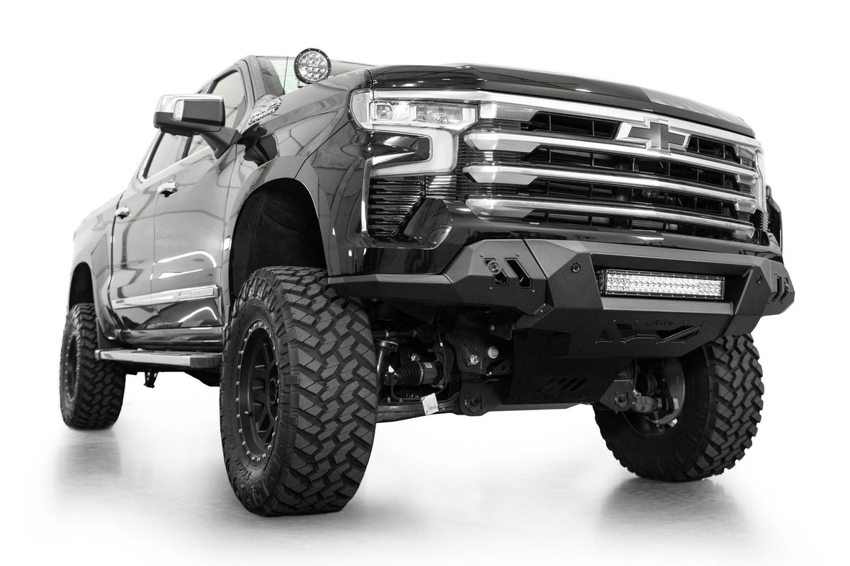 2022+ Chevrolet Silverado 1500 Black Label Front Bumper Addictive Desert Designs